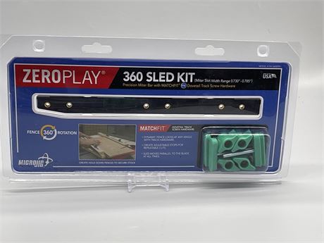 360 Sled Kit Precision Miter Bar - Lot 1