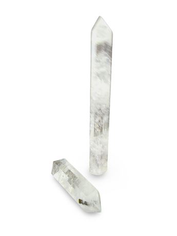 Natural Crystal Quartz Obelisks