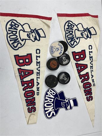 Cleveland Barons Collectibles