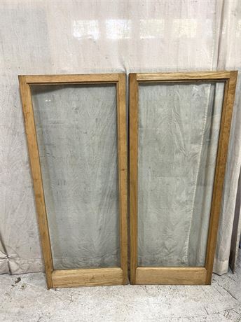 Bookcase Glass Front Doors