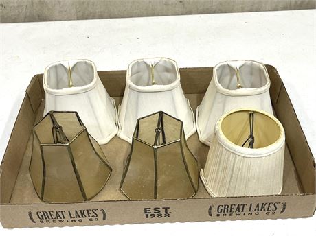 Vintage Lamp Shades Lot 3