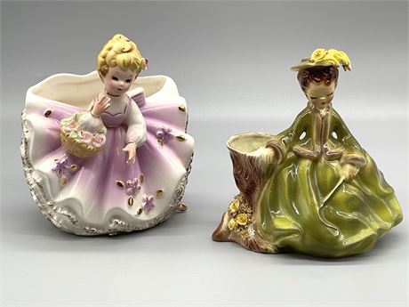 Two (2) Porcelain Figurines
