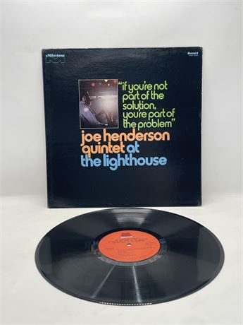 Joe Henderson "If You're Not Part of the Solution�"