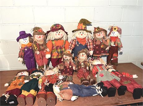 Decorative Scarecrow Lot