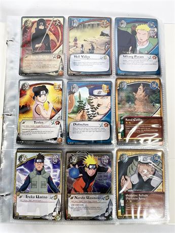 89 Naruto Trading Cards