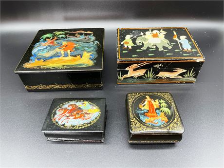 Wooden Decorated Boxes