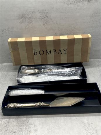 Bombay Medici Serving Fork and Spoon