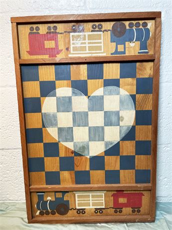 Checker Board Wall Display