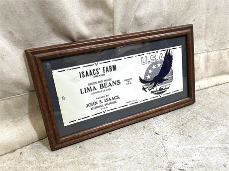 Isaac's Farm Advertising Print