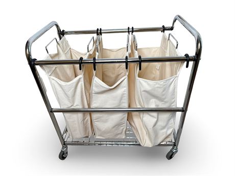 Rolling Laundry Cart