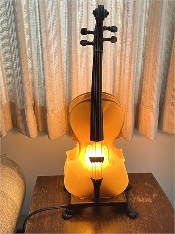 Violin Table Lamp