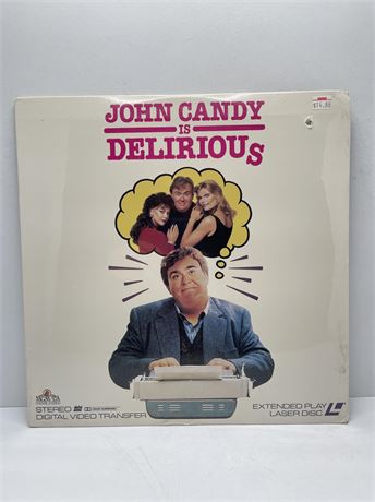 SEALED John Candy is Delirious Laser Disc