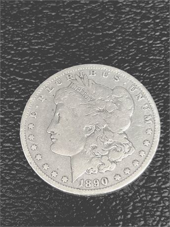 1890-O Morgan Silver Dollar