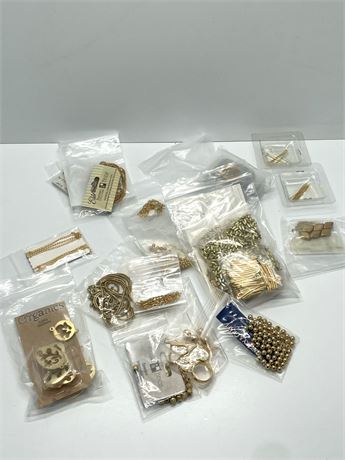 Gold Jewelry Making Beads