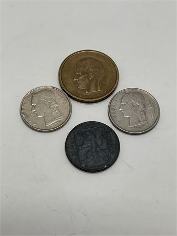Coins from Belgium