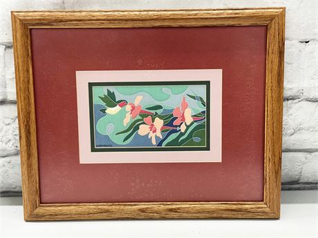 Alice Woodrome Quilted Serigraph - Lot 1