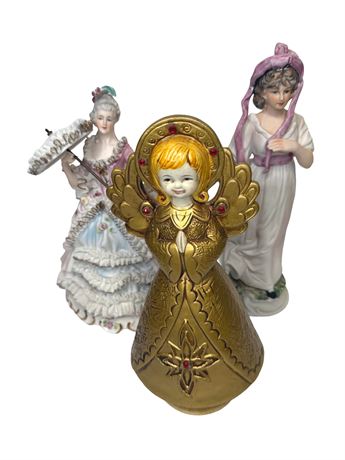 Angel and Lady Figures