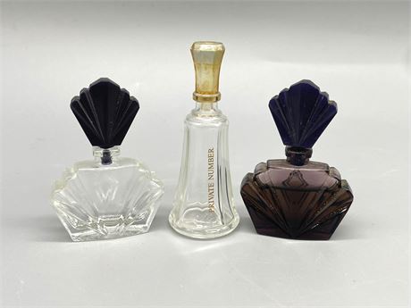 Three (3) Perfume Bottles