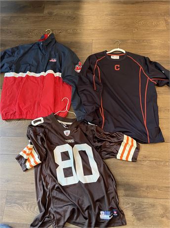 Cleveland Indians and Browns Apparel