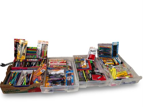 Office Supplies Lot 1 Pens and Pencils