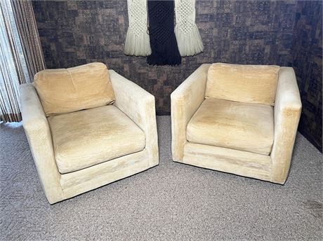 MCM Lounge Club Chairs
