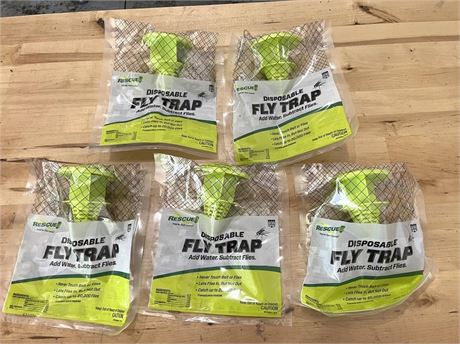 NEW Disposable Fly Traps