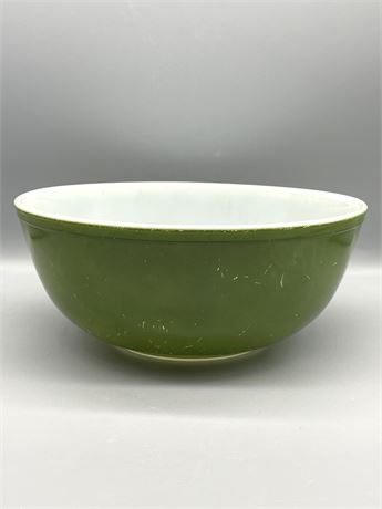 Green Pyrex Bowl