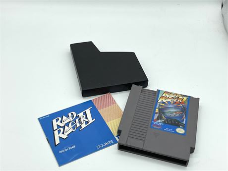Rad Racer II Nintendo NES Game