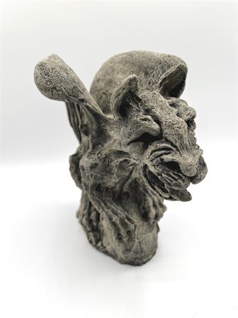 Stone Cast Winged Gargoyle Statue