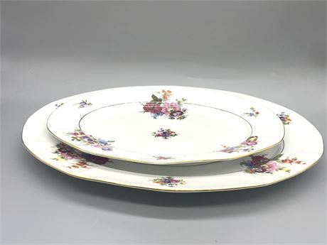 Victoria China Platters