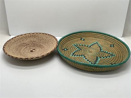 Hand Woven Trays
