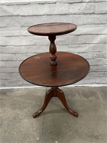 Two-Tier Table
