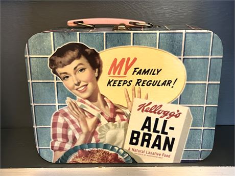 Vintage Kellogg's All-Bran Lunch Box