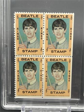 1964 Ringo Star Graded Stamps