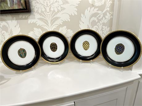 Faberge Egg Decorative Plates