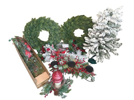 Christmas Wreath and Tree Lot