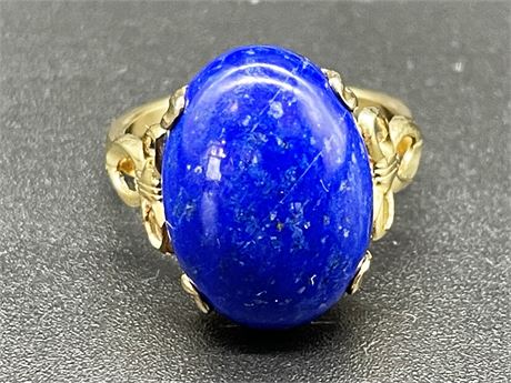 Lapis Lazuli Gold Filled Ring