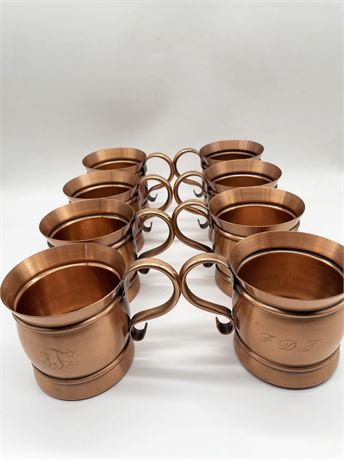 Gregorian Copper Mugs
