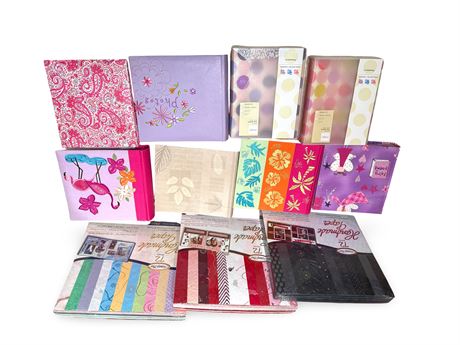 Photo Albums and Handmade Paper