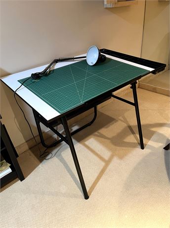 Drafting Table w/ Lamp