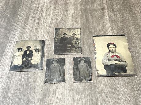 Antique Tintype Photos