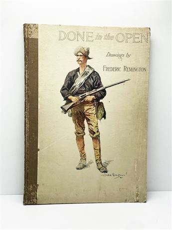 Frederic Remington "Done in the Open"