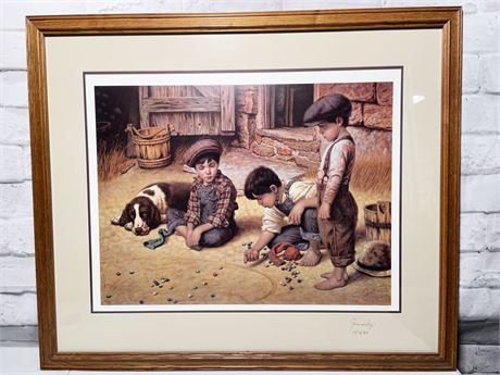 Jim Daly Signed Lithograph