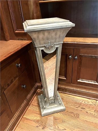 Mirror Column Pedestal