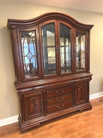 Lighted China Cabinet