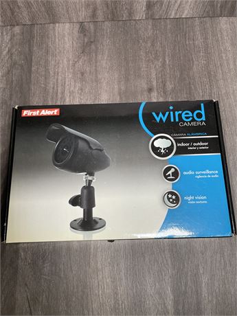 NEW First Alert Wired Camera