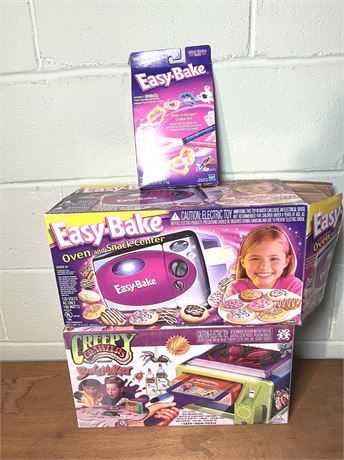 Easy Bake Oven and Creepy Crawlers