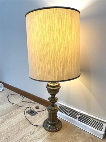 Tall Brass Table Lamp