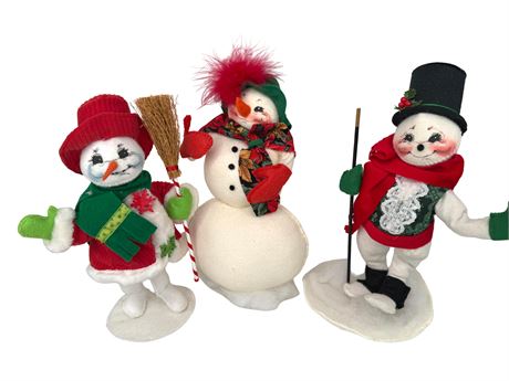 Annalee Snowman Dolls