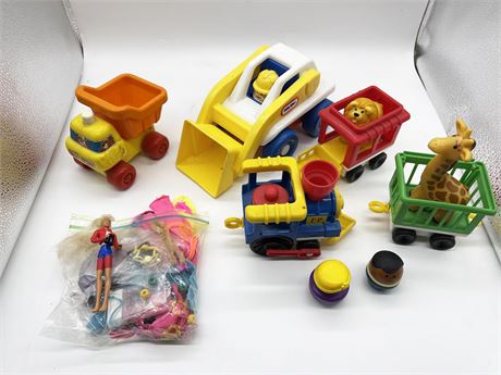 Fisher Price and Little Tikes Toys